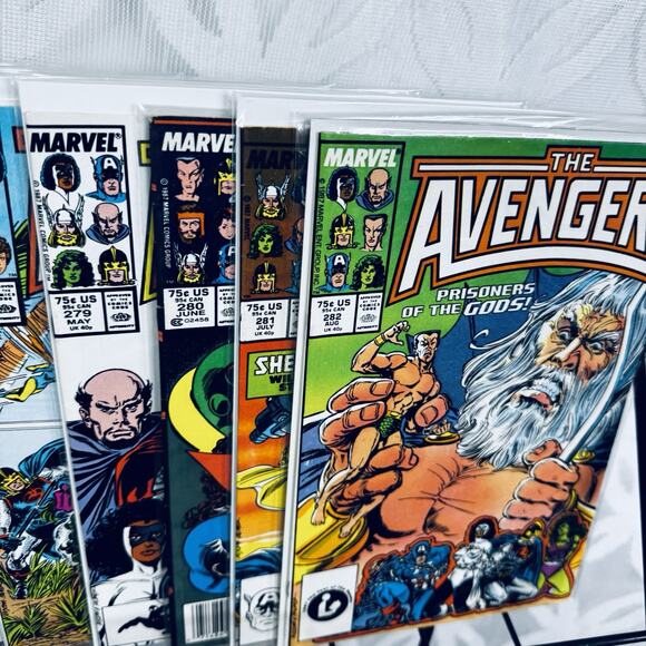 Avengers 270-272 274-290 Lot John Buscema Namor 1st Heavy Metal - Picture 2 of 8